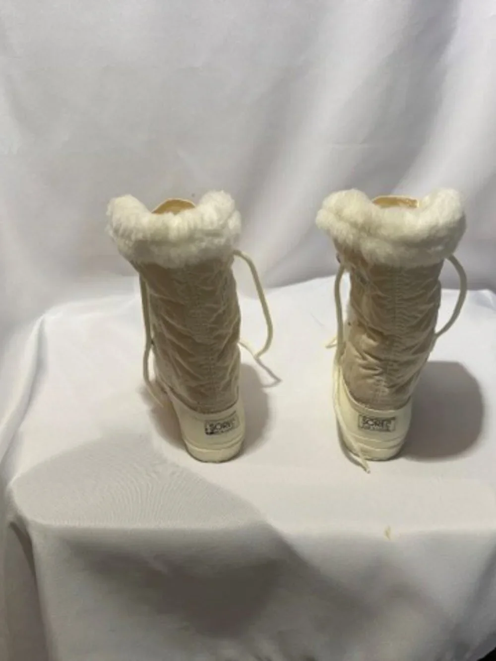 ☃️ KAUFMAN SOREL WHITE BOOTS 40°-‐25° F NWT - Vintage